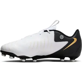 Nike Jr. Phantom GX 2 Academy FG weiß/metallic gold coin/schwarz 37,5