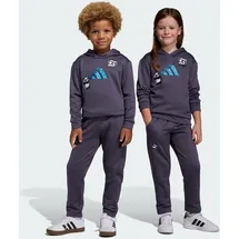 adidas Minecraft Trainingsanzug Jogginghose Grau 116