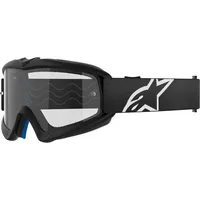 Alpinestars Vision Corp Clear Jugend Motocross Brille, schwarz