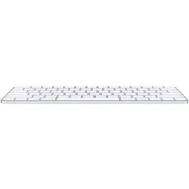 Apple Magic Tastatur USB + Bluetooth QWERTY Ukrainisch Aluminium, Weiß