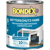 Bondex Wetterschutz-Farbe Anthrazit 0,75 l