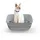 Litter Genie Katzentoilette LitterLocker Edelstahl Grau