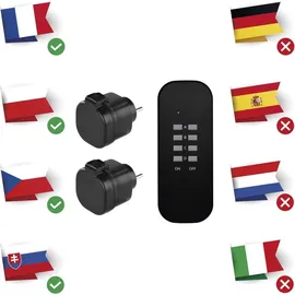 EMOS Steckdosen Ip44 Schwarz