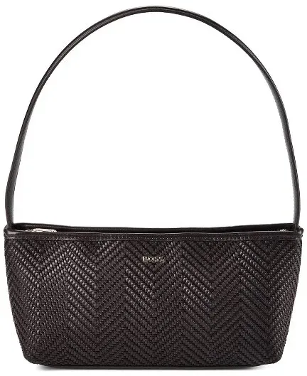 Boss Sandy Schultertasche 25 cm  schwarz
