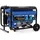 Eberth 2200 Watt Notstromaggregat Stromerzeuger Stromaggregat mit Fahrwerk, 5,5 PS Benzinmotor, 4-Takt, 1-Phase, 2x 230V, 1x 12V, automatischer Voltregler AVR, Ölmangelsicherung, Tankanzeige