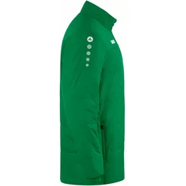 Jako Team Coachjacke Kinder sportgrün 128