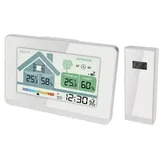 Miraval Funk-Wetterstation mit Lüftungsempfehlung 1x Sensor LCD Farb Display - 4-MV5631-2