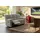Home Affaire LANNOY Webstoff 3-Sitzer hellgrau mit manueller Relaxfunktion
