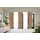 HOME WOHNIDEEN Schiebegardine HOME WOHNIDEEN "PANILO", braun, B:60cm H:245cm, Polyester, Gardinen, Schiebewand Seidenoptik, SET, Digitaldruck