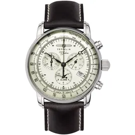 Zeppelin 100 Jahre Zeppelin Leder 42 mm 8680-3