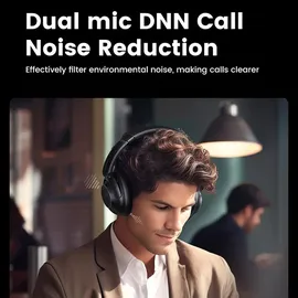 UGREEN HP202 HiTune Max5 Hybrid ANC Negro