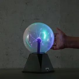 satisfire Plasmakugel Plasmaball magisch zuckend bunte Blitz-Show