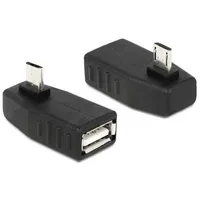 DeLock 65473 Kabeladapter micro USB USB 2.0 Schwarz