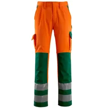Mascot Safe Compete Warnschutzhose Olinda Gr. 124 orange/grün