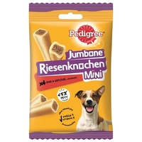Mars Dog Pedigree Snack Riesenknochen Mini mit Rind & Geflügelgeschmack 160g (Menge: 8 je Bestelleinheit)