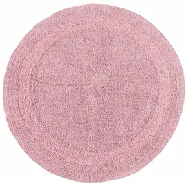 Homescapes Badematte Rosa Ø 80 cm