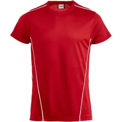 CLIQUE Ice Sportshirt 3500 - rot/weiß S