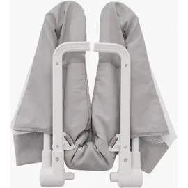Safe & Care Bettschutzgitter zusammenklappbar 76-86 cm Grau