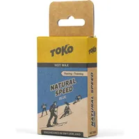 TOKO Natural Speed Hot Wax Gleitwax blau 40g (5501035)