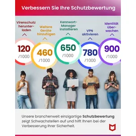 McAfee Total Protection ESD 3 Geräte 1 Jahr DE Win Android