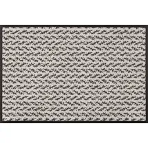 Wash+Dry Fußmatte Duo Latte, 40x60cm, innen und außen, waschbar, Beige