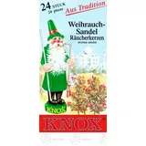 Großhandel Dregeno Knox, Räucherkerzen - Sandelholz 24 Stk., Kegel