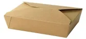 Greenbox Take away Kartonbox, braun DFC01632 , 1 Karton = 280 Stück, Fassungsvermögen: 1100 ml