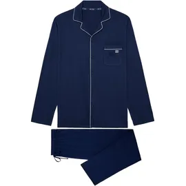 HOM Pyjama Rafael Blau XL