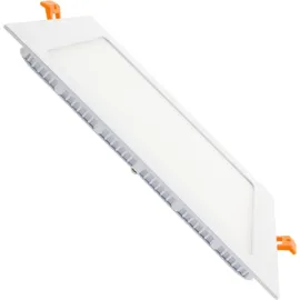 efectoLED LED Einbaustrahler flach 18W Eckig SuperSlim Ausschnitt 205x205 mm 4000K Neutralweiß