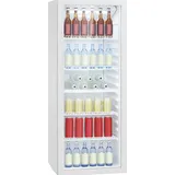 Bomann® Kühlschrank mit Glastür | Energieklasse C | 143cm | Getränkekühlschrank 2-12°C | MultiAirflow | 5 Gitterablagen | Türanschlag wechselbar | 236L | Flaschenkühlschrank | KSG 7292 weiß