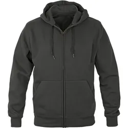 Fruit of the Loom Premium Kapuzen Pullover Zip anthrazit, Größe L