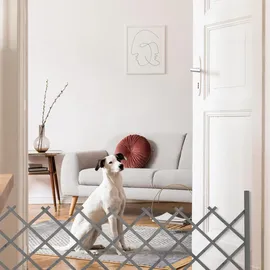 Relaxdays Rankgitter 185 x 73 x 28 cm Grau