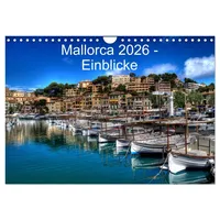 Calvendo Mallorca 2026 - Einblicke (Wandkalender 2026 DIN A4