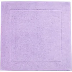 Badematte FRAMSOHN FROTTIER "Uni Basic Hotelmatte" Gr. 3, lila (lavendel), H:11mm, Baumwolle, Badematten, große Farbpalette, Hergestellt in Österreich, Badezimmerteppich