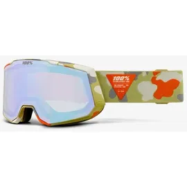 100% Snowcraft Xl Hiper Skibrille Witsec Mirror Copper Lens/CAT4