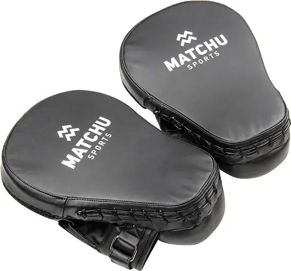 Matchu Sports Box Pratzen - 2 Stücke - Schwarz - Kunstleder