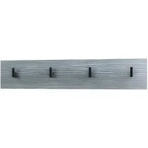 Vladon Garderobenpaneel Linea 72,5 x 14,5 x 3,5 cm Grau