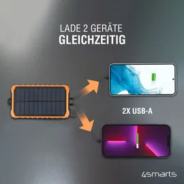 4smarts Solar Powerbank Prepper 12000mAh