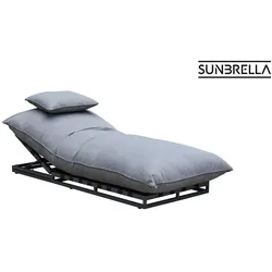 CLEMENTO Bona Promotion Loungeliege Aluminium/Sunbrella - Anthrazit