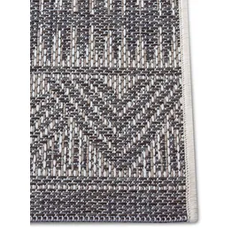 HANSE HOME Teppich Loto, rechteckig, Höhe: 6 mm, strapazierfähig, pflegeleicht, robust, In- und Outdoor, wetterfest beige|grau 63 cm x 120 cm x 6 mm