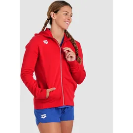 Arena Team Kapuzenjacke Damen, Panel - Red - XL
