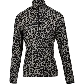 Brunotti Rodika-Print Rollkragenpullover Fleece Schwarz M