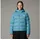 The North Face Damen Funktionsjacke W HYALITEDWN HDIE, Größe S in Blau ALGAE BLUE