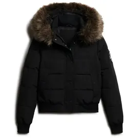 Superdry Everest Hooded Bomberjacke - Black S