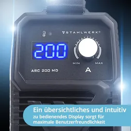 STAHLWERK Schweißgerät ARC 200 MD