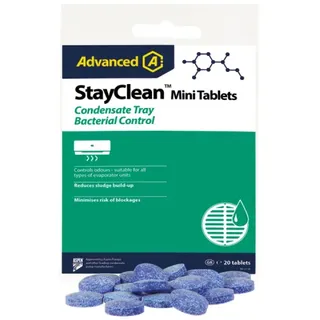 Aspen Advanced StayCleanTM Mini Tablets Bakterienhemmendes Mittel zur Behandlung von Kondensatwannen 20 Stück