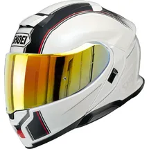 Shoei Neotec 3 Satori, Klapphelm - Weiß/Schwarz/Rot - XXL