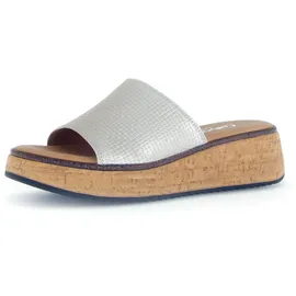 Gabor Pantolette beige, 40 EU / 6.5 UK