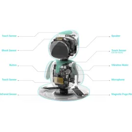 energize lab Eilik, emotional intelligenter Begleitroboter, über 140 Emotionen - Farbe: blau