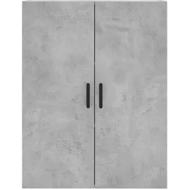 vidaXL Wandschrank Betongrau 69,5x34x90 cm